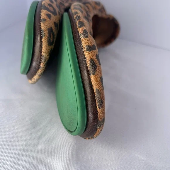 Tieks by Gavrieli leopard print leather ballet flats - Picture 5 of 6